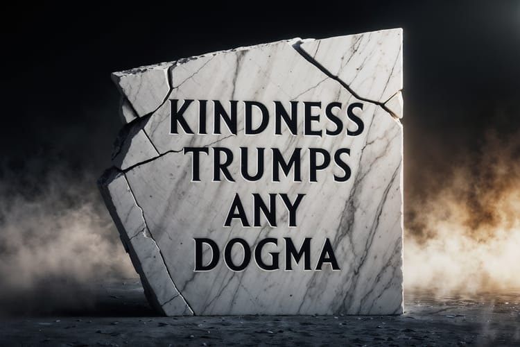 Kindness - Deeds Over Dogma